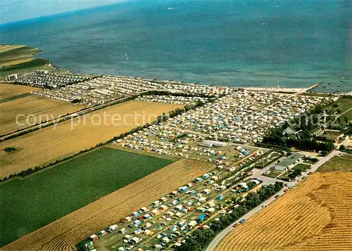 AK / Ansichtskarte Meeschendorf_Fehmarn Ferienlager Europa Camping Fliegeraufnahme Meeschendorf Fehmarn