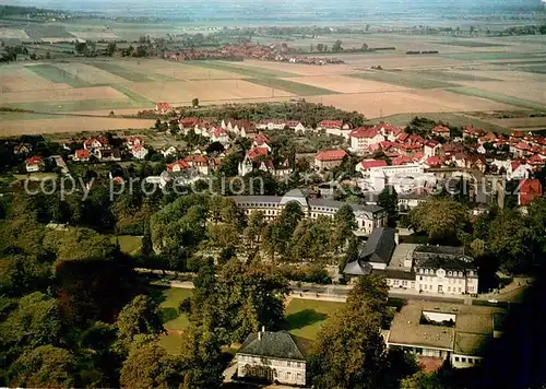 AK / Ansichtskarte Bad_Nenndorf Kurort Kurpark Hotel Fliegeraufnahme Bad_Nenndorf