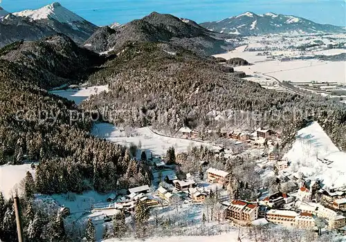 AK / Ansichtskarte Bad_Faulenbach Winterlandschaft Allgaeuer Alpen Fliegeraufnahme Bad_Faulenbach