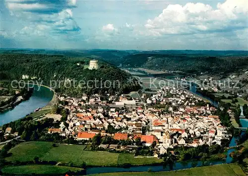 AK / Ansichtskarte Kelheim Fliegeraufnahme Kelheim