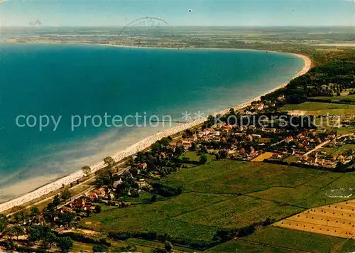 AK / Ansichtskarte Scharbeutz_Ostseebad Fliegeraufnahme Scharbeutz_Ostseebad