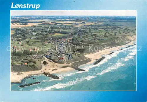 AK / Ansichtskarte Lonstrup Fliegeraufnahme Lonstrup