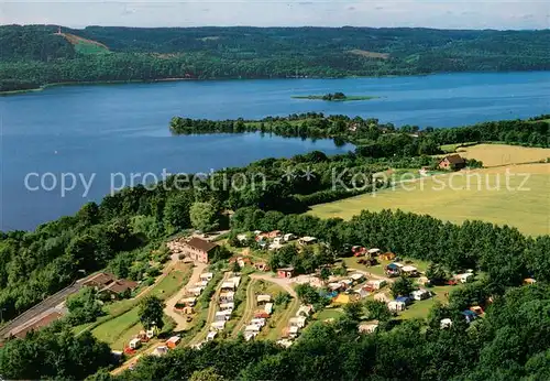 AK / Ansichtskarte Silkeborg_Midtjylland Terrassen Camping Fliegeraufnahme Silkeborg_Midtjylland