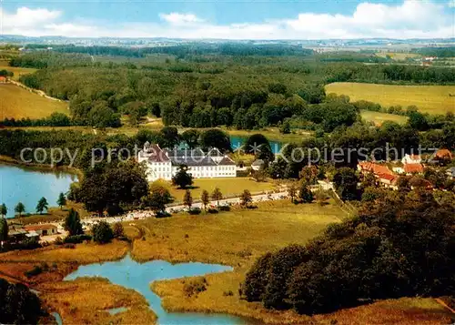 AK / Ansichtskarte Graasten Schloss Fliegeraufnahme Graasten