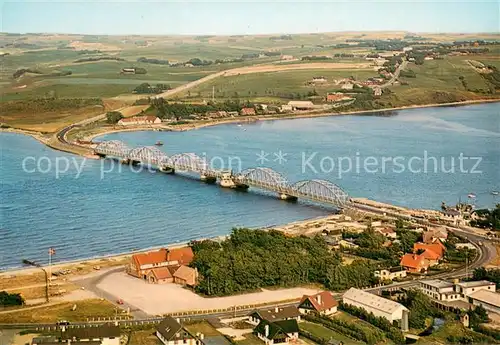 AK / Ansichtskarte Mors Vilsundbroen Bruecke Fliegeraufnahme Mors