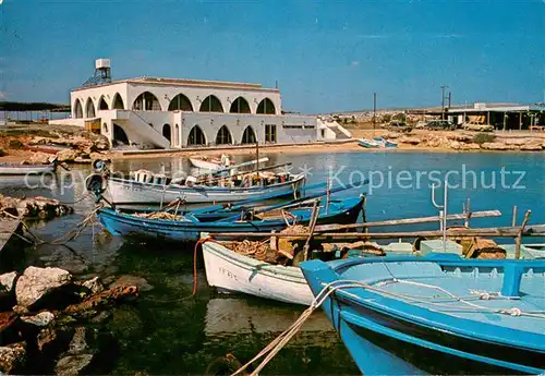 AK / Ansichtskarte Ayia_Napa_Agia_Napa Fishing port Fischerhafen Ayia_Napa_Agia_Napa