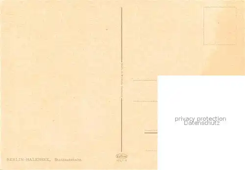 AK / Ansichtskarte Halensee_Berlin Stadtautobahn Halensee_Berlin