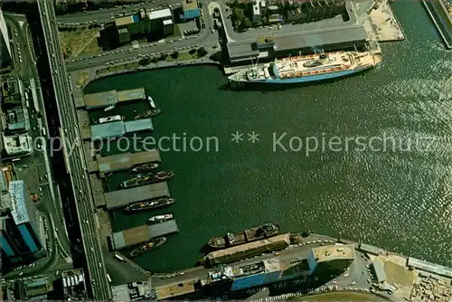 AK / Ansichtskarte Sydney_New_South_Wales Circular Quay Overseas Shipping Terminal aerial view Sydney_New_South_Wales
