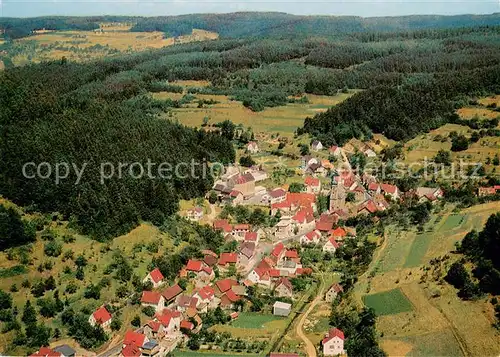 AK / Ansichtskarte Heimbuchenthal Spessart Fliegeraufnahme Heimbuchenthal