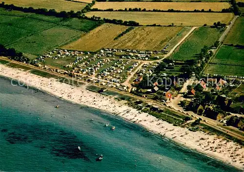 AK / Ansichtskarte Schoenberger_Strand Ostseebad Fliegeraufnahme Schoenberger_Strand
