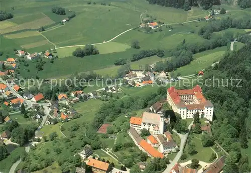 AK / Ansichtskarte Wolfegg Schloss Fliegeraufnahme Wolfegg