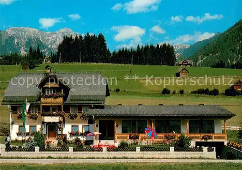 AK / Ansichtskarte Haus_Ennstal Gasthaus Pension Grundnerhof Alpenblick Haus_Ennstal