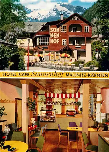 AK / Ansichtskarte Mallnitz_Kaernten Hotel Cafe Sonnenhof Mallnitz Kaernten