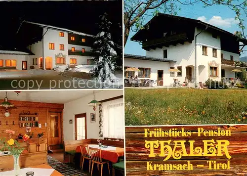 AK / Ansichtskarte Kramsach Pension Thaler Kramsach