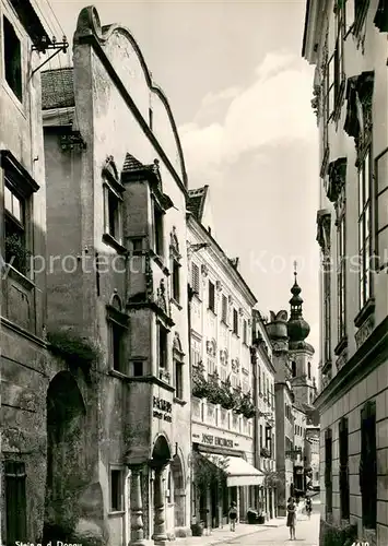 AK / Ansichtskarte Stein_Donau Motiv Innenstadt Stein Donau