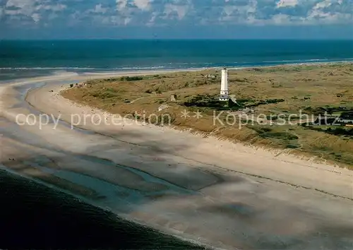 AK / Ansichtskarte Juetland Blavandshuk Leuchtturm Fliegeraufnahme Juetland