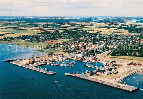 AK / Ansichtskarte Hals Hafen Fliegeraufnahme Hals