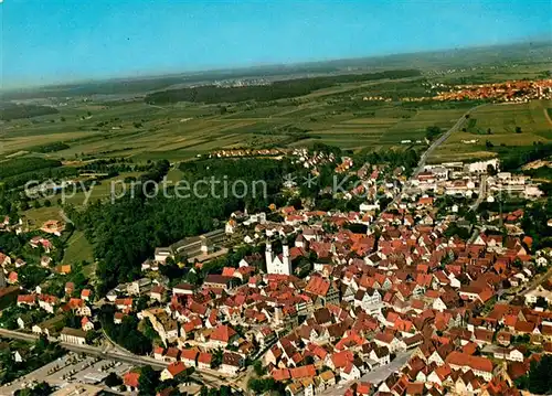 AK / Ansichtskarte Giengen_Brenz Fliegeraufnahme Giengen Brenz