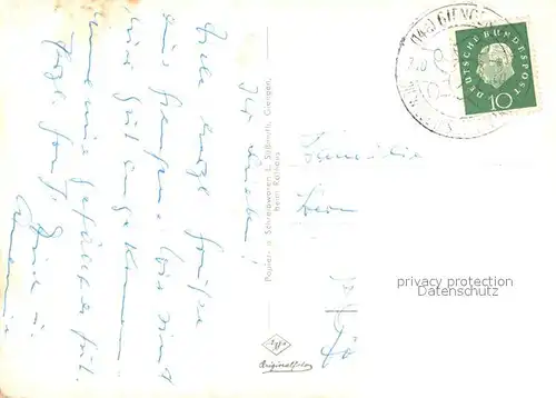 AK / Ansichtskarte Giengen_Brenz Stadtansichten Freibad Turm Wappen Giengen Brenz