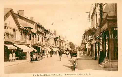 AK / Ansichtskarte La_Baule_sur_Mer Avenue de la Gare La_Baule_sur_Mer