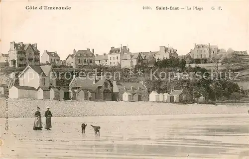 AK / Ansichtskarte Saint Cast le Guildo La plage Saint Cast le Guildo