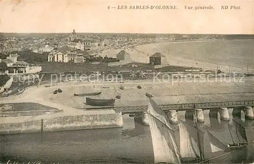 AK / Ansichtskarte Les_Sables d_Olonne Vue generale Les_Sables d_Olonne