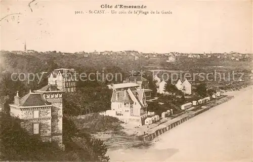 AK / Ansichtskarte Saint Cast le Guildo Un coin de la Plage de la Garde Saint Cast le Guildo