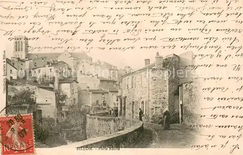 AK / Ansichtskarte Billom Porte Neuve Billom