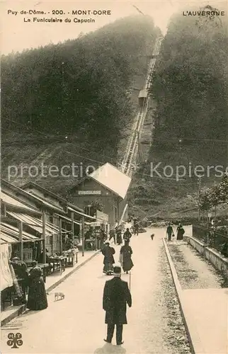 AK / Ansichtskarte Le_Mont Dore_Puy_de_Dome Funiculaire du Capucin Le_Mont Dore_Puy_de_Dome