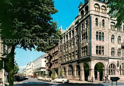 AK / Ansichtskarte Kristianstad Nya Boulevarden med Sparbankshuset Kristianstad