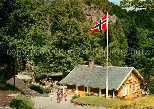 AK / Ansichtskarte Kristiansand Ravnedalen med Restauranten Kristiansand