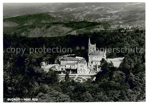 AK / Ansichtskarte Bucaco Fliegeraufnahme Palace Hotel Bucaco