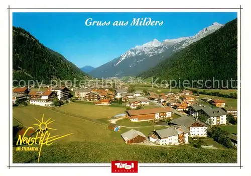 AK / Ansichtskarte Milders mit Patscherkofel und Serles Milders