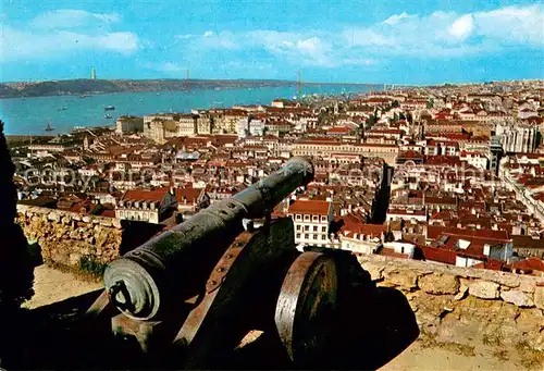 AK / Ansichtskarte Lisboa Vista desde o Castelo de S. Jorge Lisboa