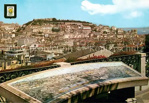 AK / Ansichtskarte Lisboa Jardin S. Pedro de Alcantara Lisboa