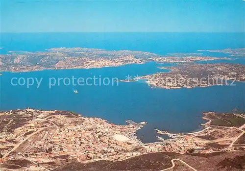 AK / Ansichtskarte Palau_Sardegna Fliegeraufnahme Palau_Sardegna