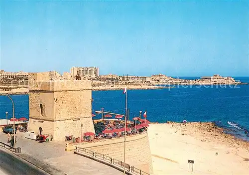 AK / Ansichtskarte Malta St. Julians Tower Malta