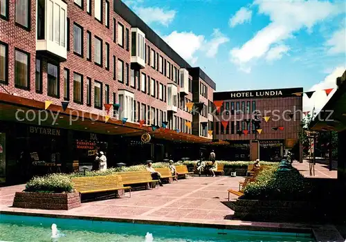 AK / Ansichtskarte Lund_Skane_Lan Knut den storen gata Lund_Skane_Lan