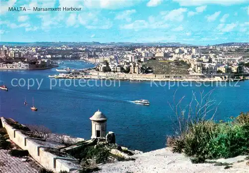 AK / Ansichtskarte Malta Marsamxett Harbour Malta