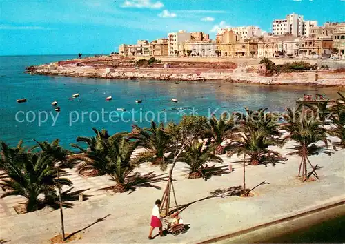 AK / Ansichtskarte Sliema Promenade Sliema