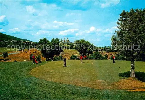 AK / Ansichtskarte El_Escorial Camp de Golf Monasterio El_Escorial