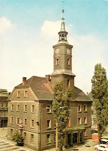 AK / Ansichtskarte Gliwice_Gleiwitz Ratusz Biblioteka Miejska Gliwice_Gleiwitz