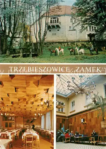 AK / Ansichtskarte Trzebieszowice Trainings  und Erholungszentrum Zamek Schloss 