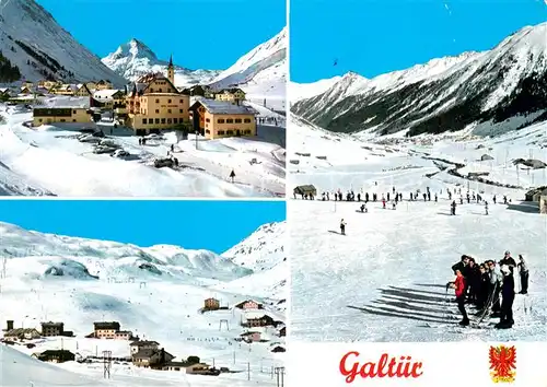 AK / Ansichtskarte Galtuer_Tirol Panorama Skipisten Galtuer Tirol