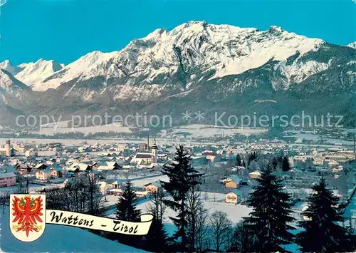 AK / Ansichtskarte Wattens mit Bettelwurf Massiv Wattens