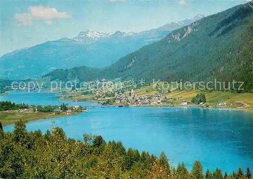 AK / Ansichtskarte Weissensee_Kaernten Panorama Weissensee Kaernten