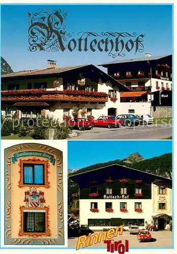 AK / Ansichtskarte Rinnen_Tirol Rottechhof Details Rinnen Tirol