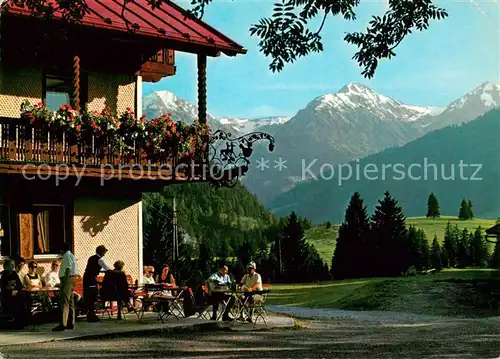 AK / Ansichtskarte Schattwald Weinhaus Pension Alpenrose Rehbach Schattwald