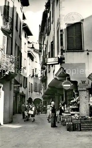 AK / Ansichtskarte Lugano_TI Via Pessina Lugano_TI
