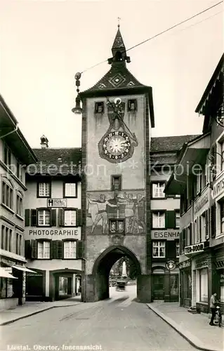 AK / Ansichtskarte Liestal Obertor Innenansicht Liestal